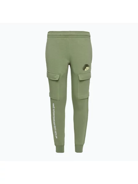 Dětské kalhoty Nike Sportswear Standard Issue Cargo oil green zelené