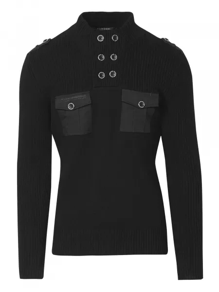 KOROSHI Pulover negru