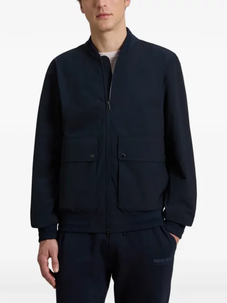 Geacă bomber Woolrich albastru