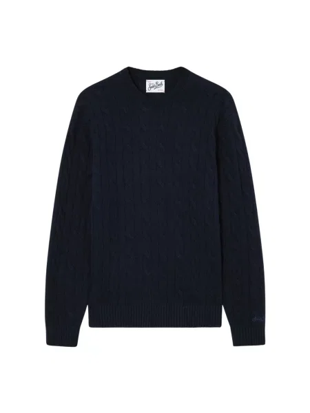 Sweter Saint Barth wełniany niebieski