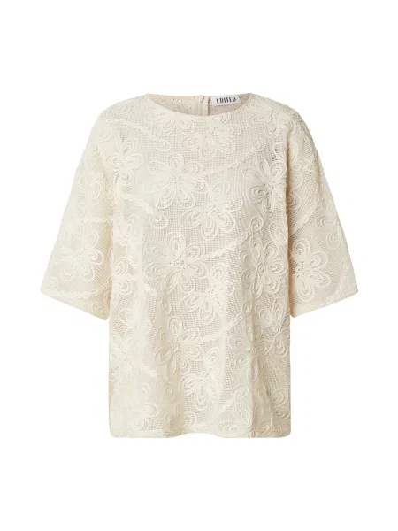 EDITED Tricou Xally / crem bej