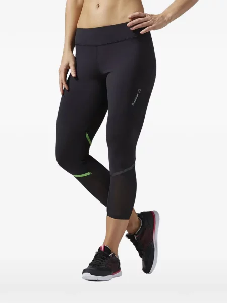 Leggings Reebok cu talie înaltă negru