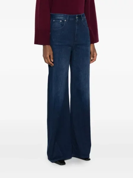 Blugi Dondup cu 5 buzunare albastru