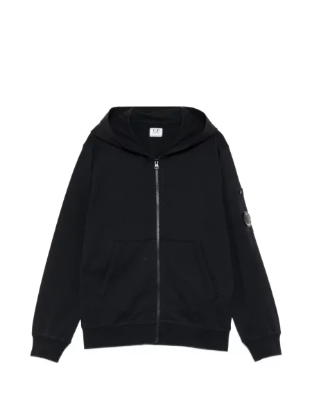Bluza z kapturem dziecięca C.p. Company niebieska