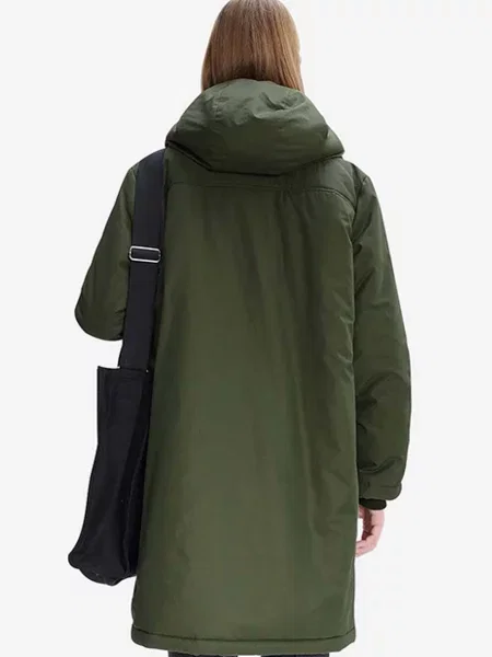 Rövid parka A.p.c. zöld