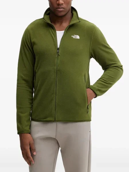 Pulover The North Face cu imagine verde