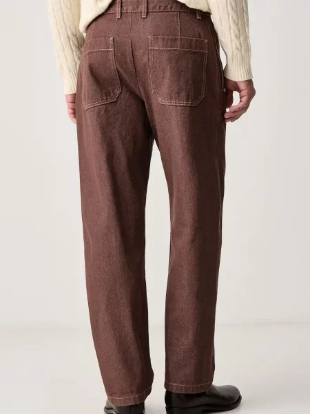 United Colors of Benetton jeansy regular brązowe