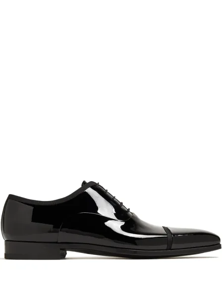 Oxford Magnanni din țesătură twill negru