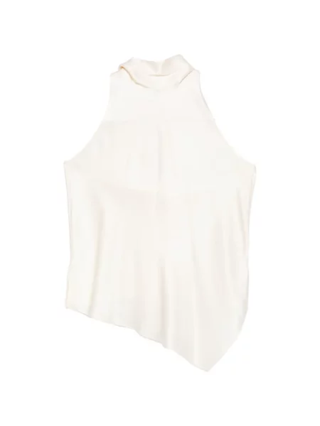 Top Brunello Cucinelli asimetric cu gât halter