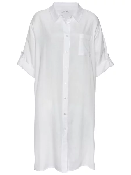LASCANA Rochie tip bluză alb