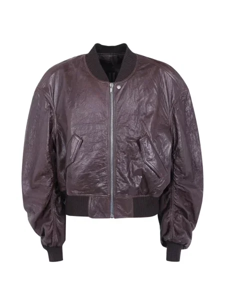 Geanta de piele Rick Owens maro