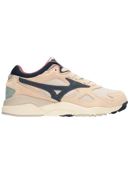 MIZUNO Nizke superge pesek / svetlo / mornarska / jelka bež