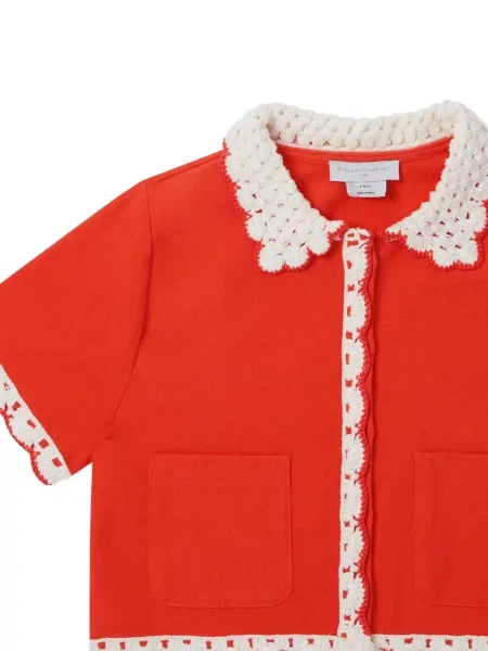 Top dziecięcy Stella Mccartney czerwony