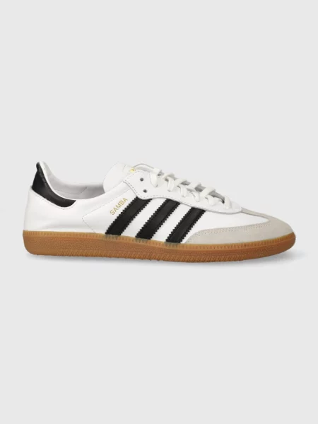 Δερμάτινα αθλητικά παπούτσια adidas Originals άσπρο λευκό