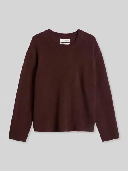 Sweter o kroju loose fit z czystej wełny Marc O'polo