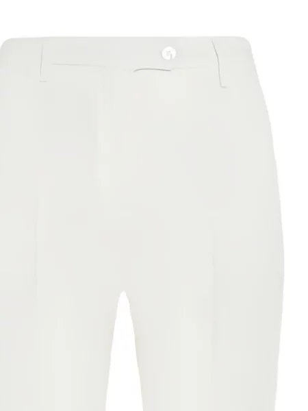 Pantaloni Kiton conici alb