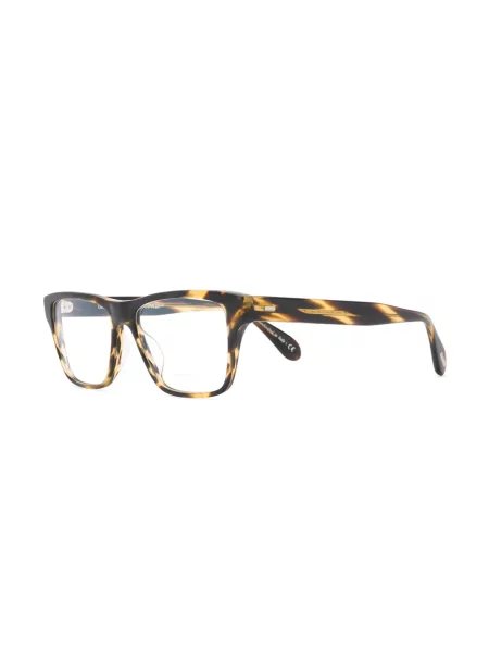 Saulės akiniai Oliver Peoples ruda
