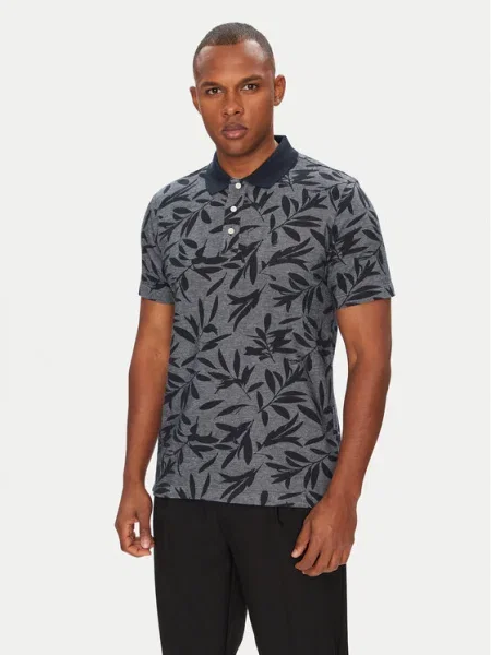 Pierre Cardin Тениска с яка и C5 тъмносин