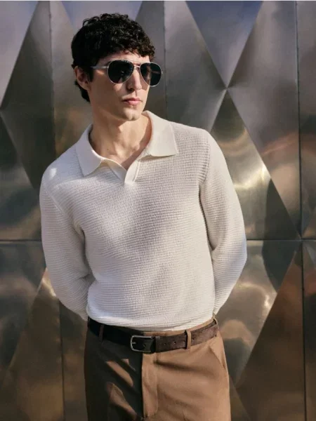 Reserved Okulary przeciwsłoneczne aviator srebrny