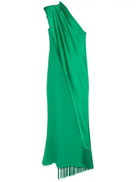 Maksi sukienka maxi Taller Marmo garniturowa zielona