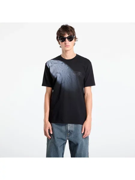 Однотонная футболка Mm6 черная