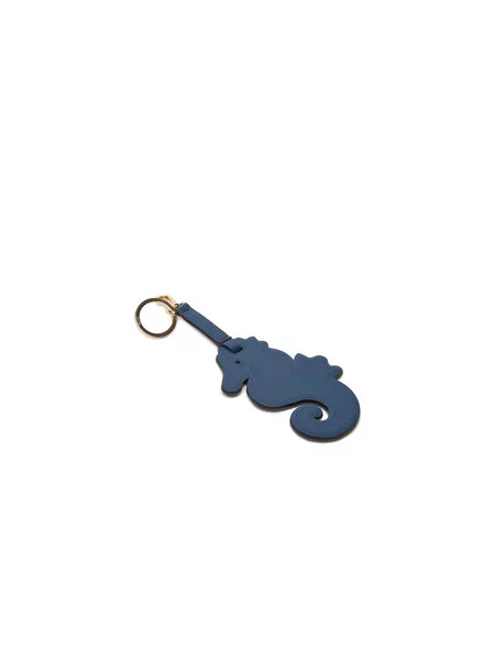 PINKO Pakabukas Seahorse Keychain Tamsiai mėlyna