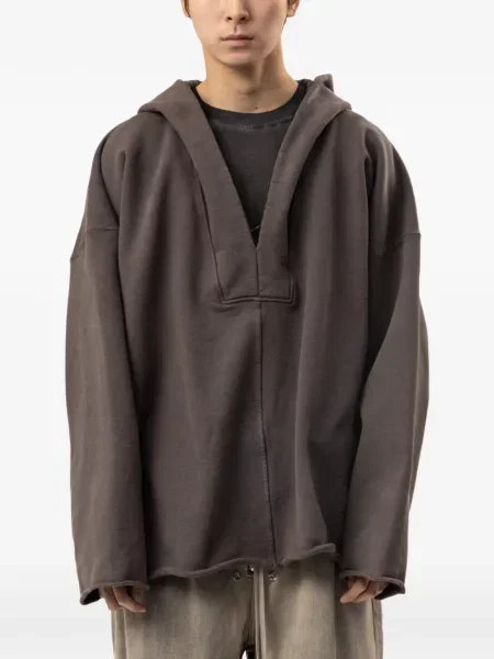 Mikina s kapucňou Rick Owens Drkshdw sivá