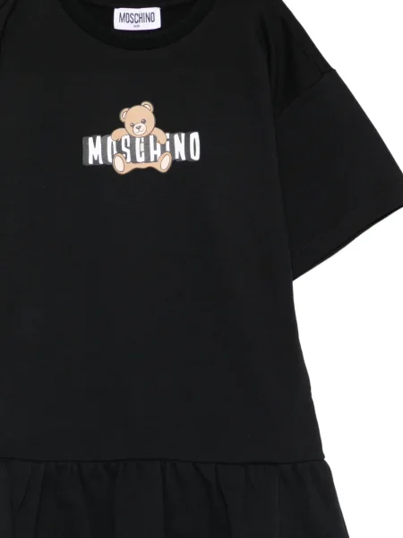 Sukienka dziecięca Moschino czarna