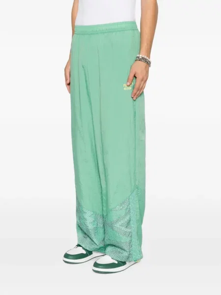Pantaloni Puma alergare cu autograf verde
