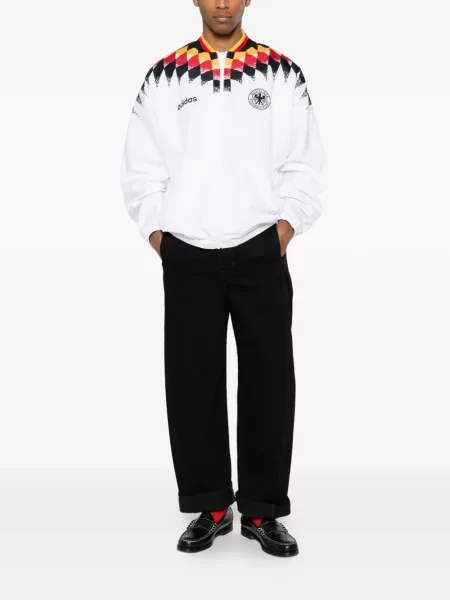 Geacă Adidas cu broderie alb