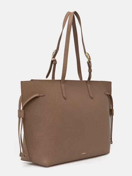 Кожаная сумка шоппер Furla