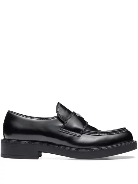 Pantofi loafer Prada din piele negru