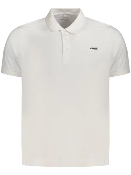 Tricou polo Lotto alb