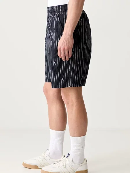 Lacoste pantaloni scurți din pentru bărbați negru