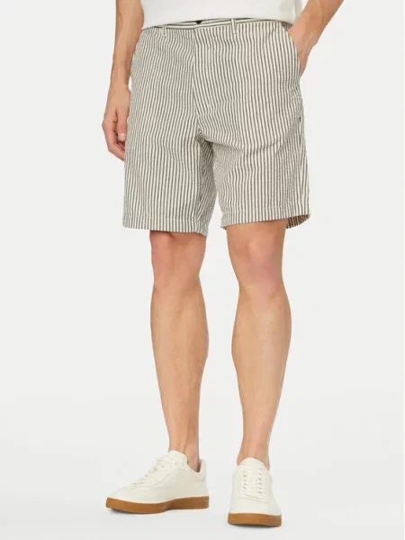 Tommy Hilfiger Шорти от плат Dover Seersucker Светлобежов