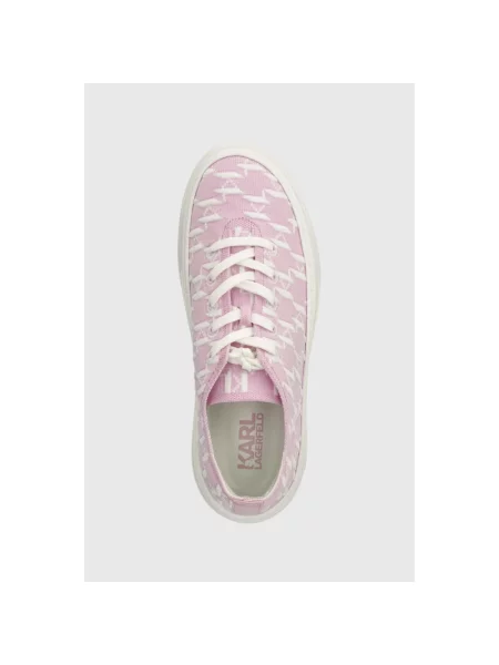 Sneakersy Karl Lagerfeld różowe