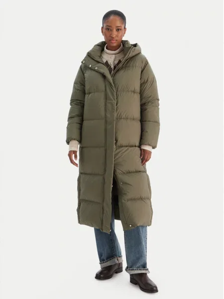 TOMMY HILFIGER Zimski kaput maslinasta zelena