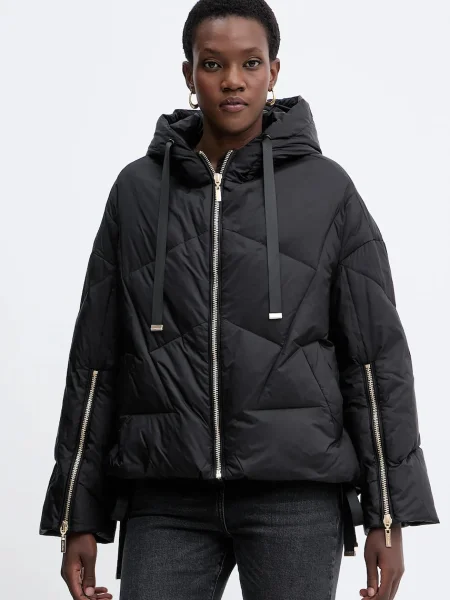 Twinset geacă de puf negru