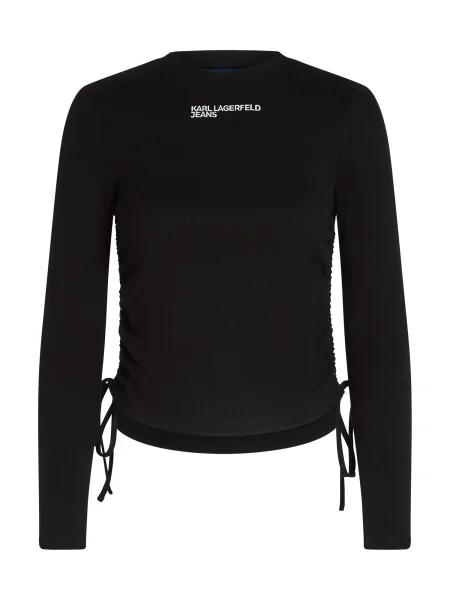 KARL LAGERFELD JEANS Tricou negru alb