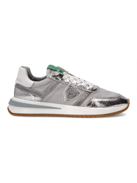 Buty do biegania Philippe Model skórzane do biegania szare