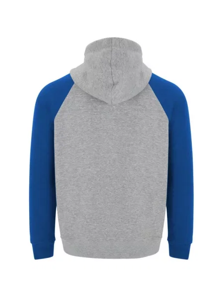 Dwukolorowa Bluza Z Kapturem Badet Dla Dorosłych Unisex szara
