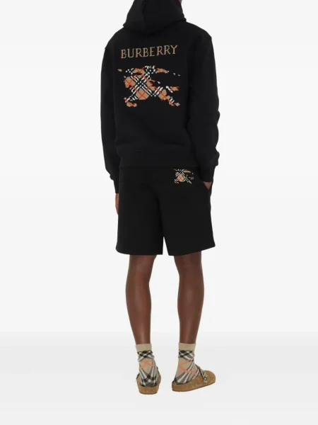 Pantaloni scurți Burberry negru