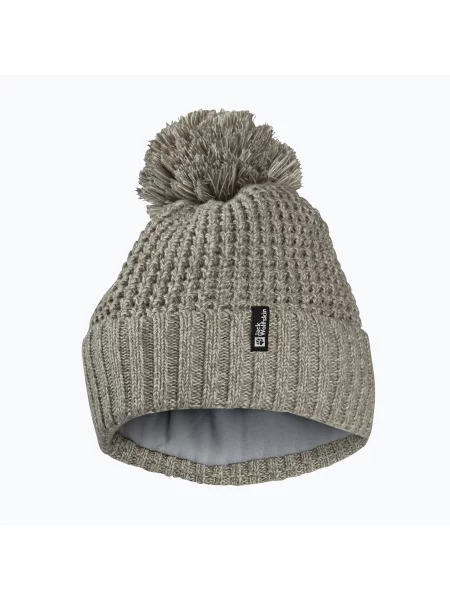 Шапка зимова Jack Wolfskin Medley Knit Beanie linen
