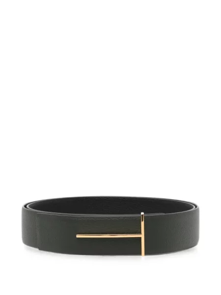 Cu centură reversibil curea Tom Ford cu cataramă negru