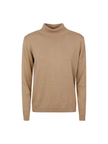 Sweter z golfem Weekend Max Mara do golfa beżowy