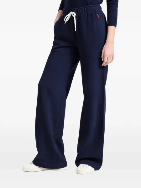 Geacă Polo Ralph Lauren din piele cu cordon albastru