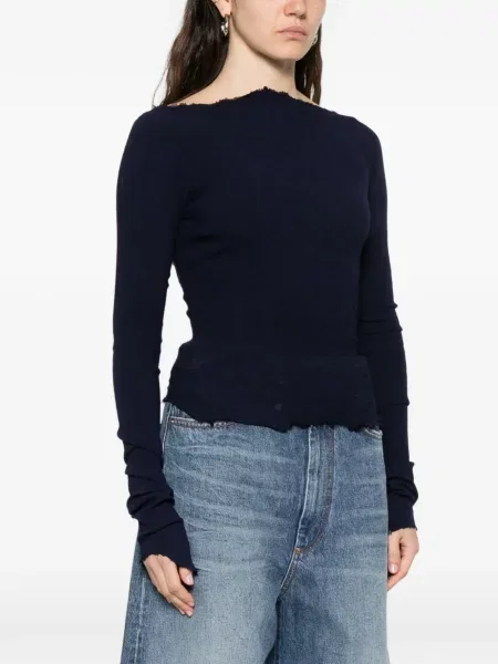 Dugo majica Marc Le Bihan plava