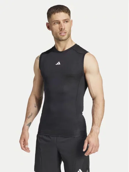 Adidas Koszulka techniczna TECHFIT Compression Training czarny