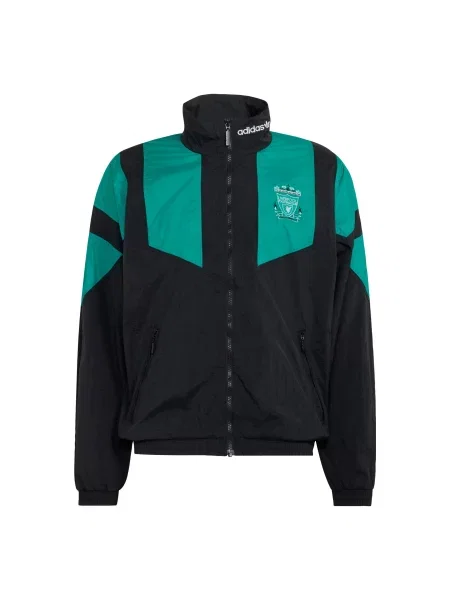 ADIDAS PERFORMANCE Sportovní bunda FC Liverpool EQT tyrkysová černá