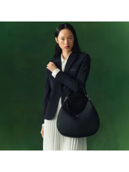 Сумка через плечо Lacoste черная